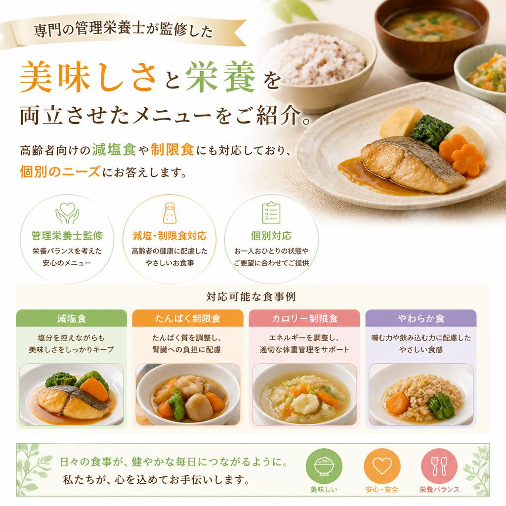 2. 栄養バランスを考えたメニュー