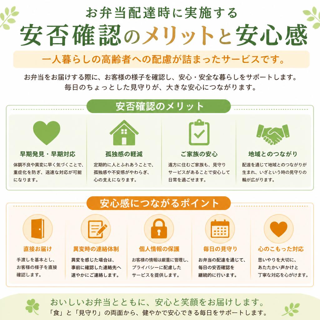 3. 安心の配達体制
