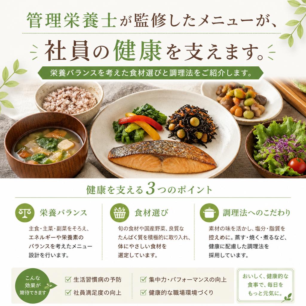 2. 栄養バランスへのこだわり